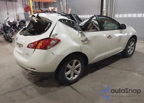 2009 Nissan Murano Sl z USA, uszkodzony, nr VIN JN8AZ18U89W026089